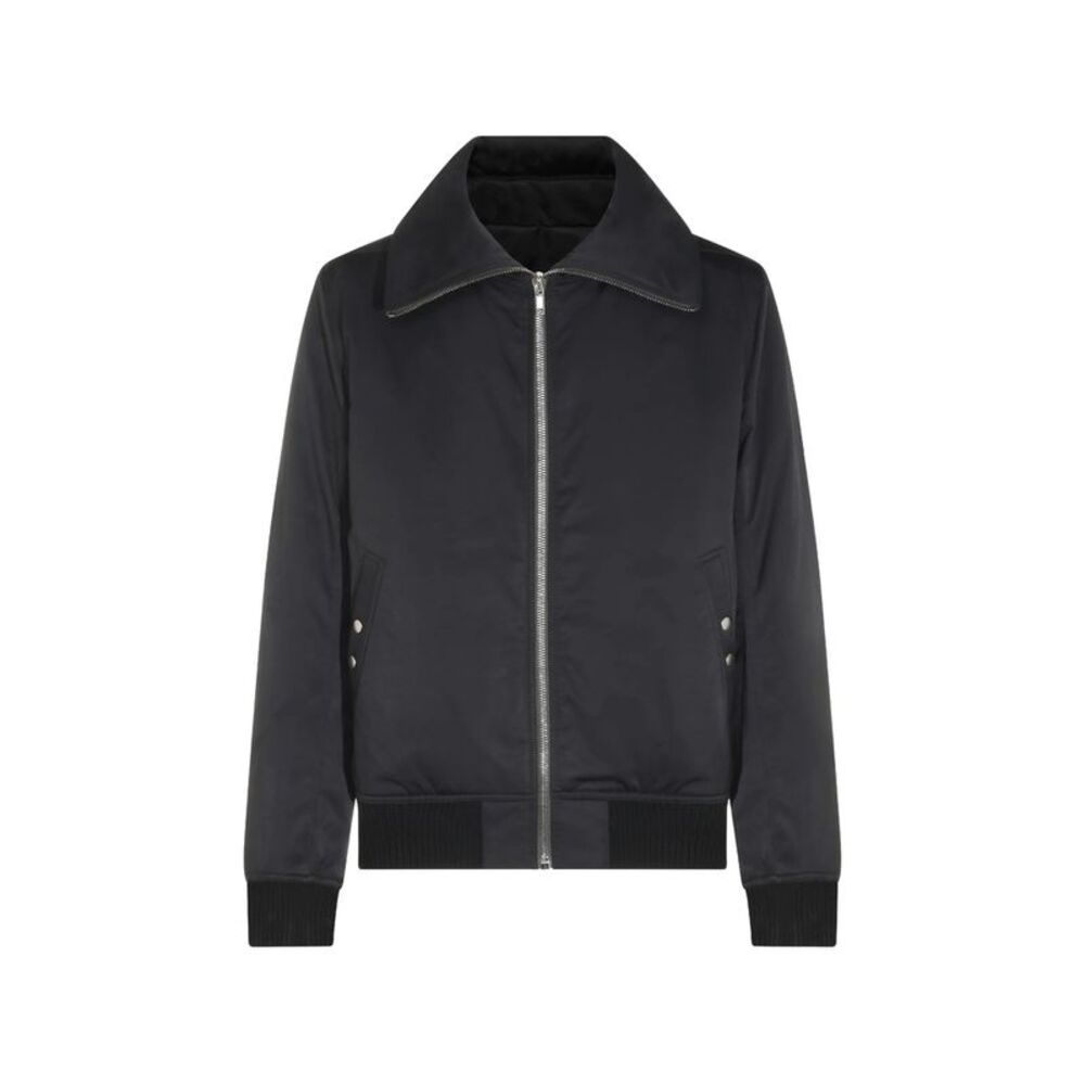Rick Owens Black Jackets - Shirt Jackets Men